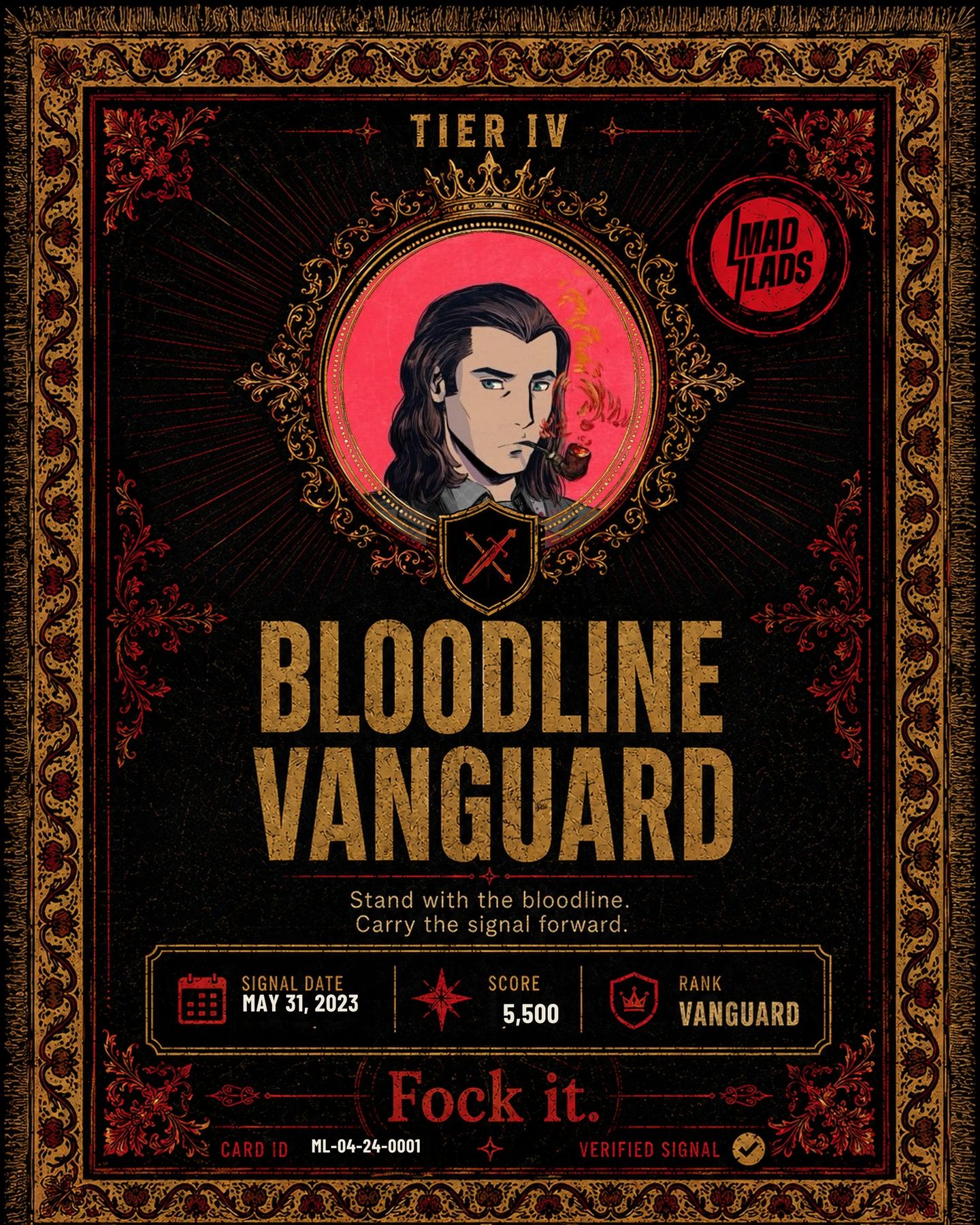 MadCards Origin Card for @madvincent666